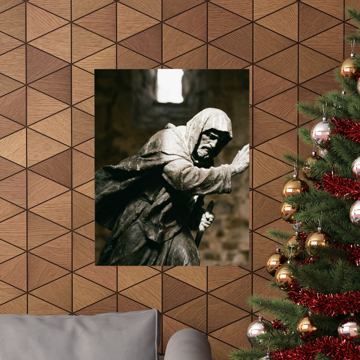 Matte Vertical Poster - Mystic Pilgrim (8×10 & 36×54) |...