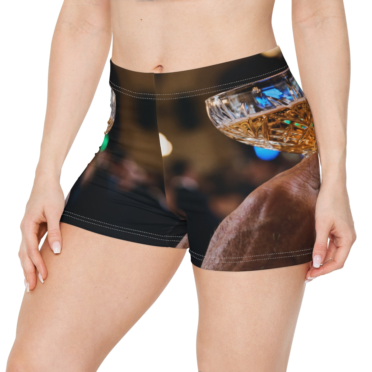 Women's Shorts - Gala Toast Casual Flow | Echovira Gallery