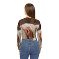 Women's V-Neck - Peaceful Elegance