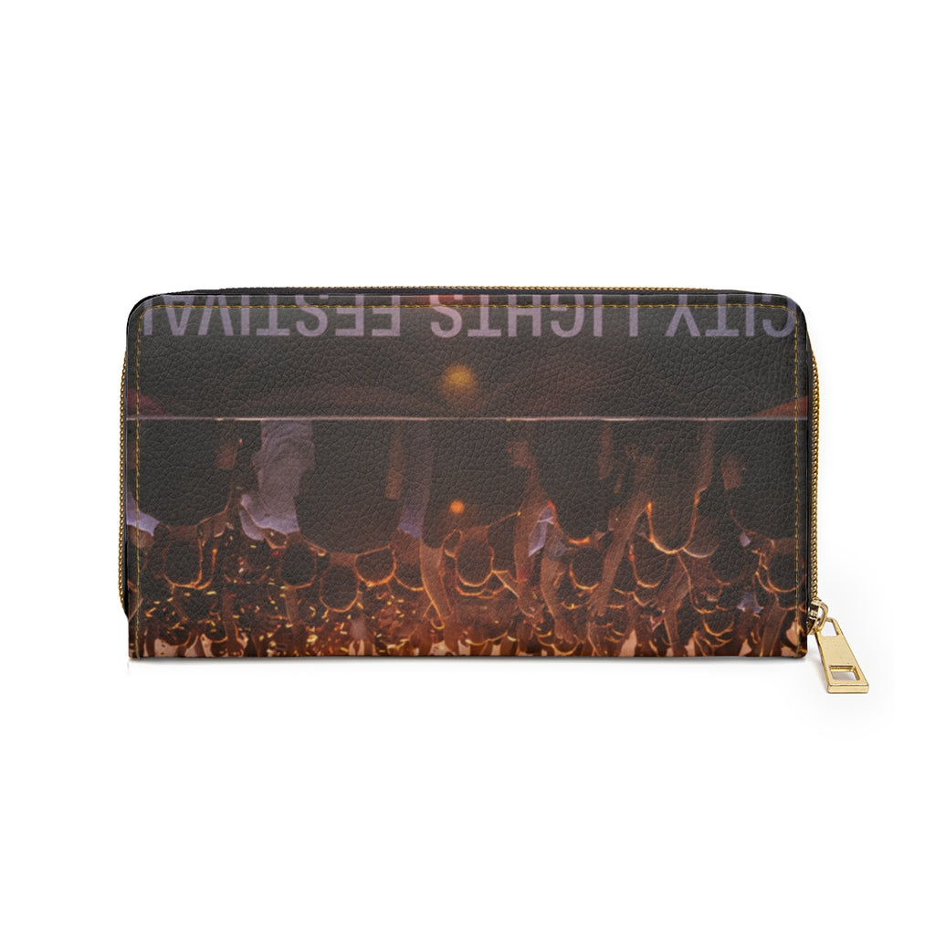 Zipper Wallet - City Lights Festival | Echovira Gallery