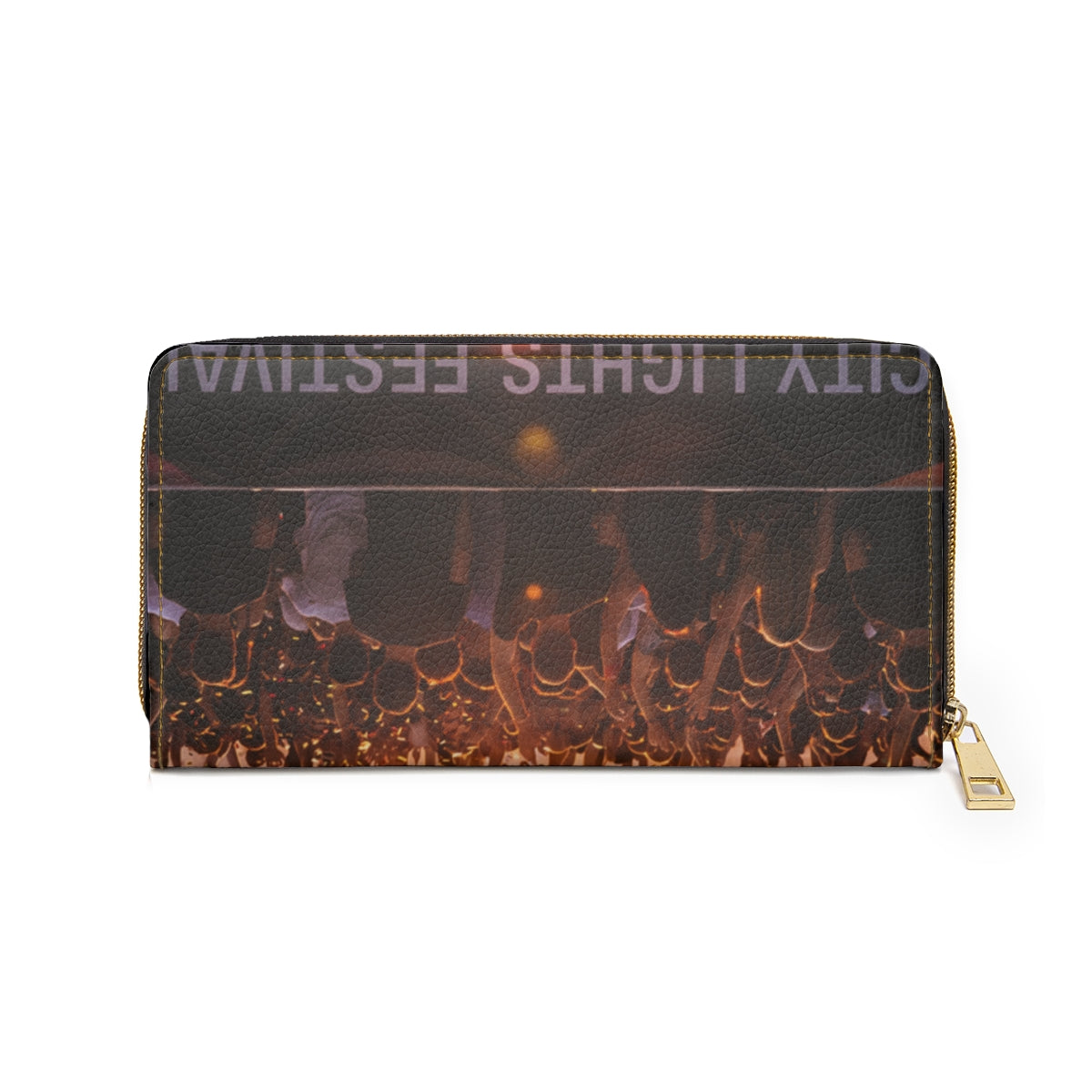 Zipper Wallet - City Lights Festival | Echovira Gallery