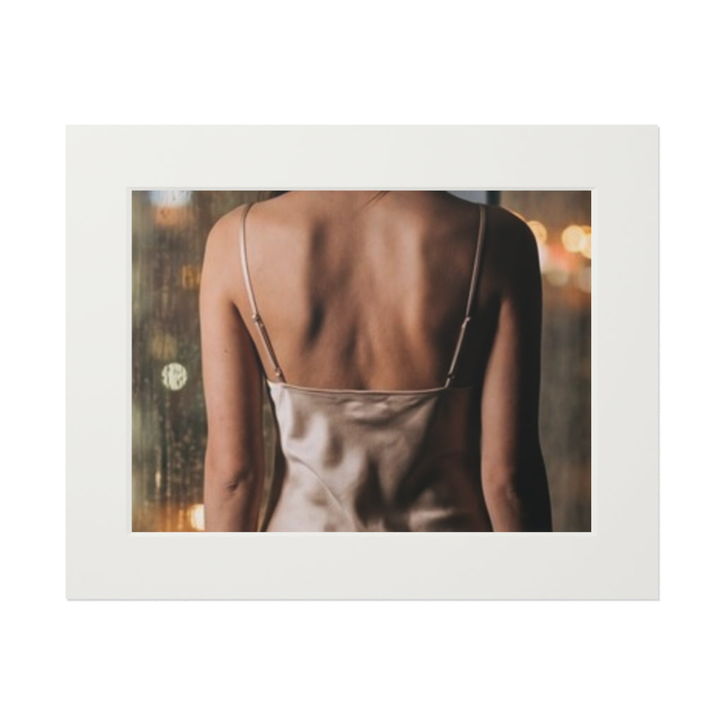 Fine Art Print - Shimmering Rainy City — Landscape (14×11 &...