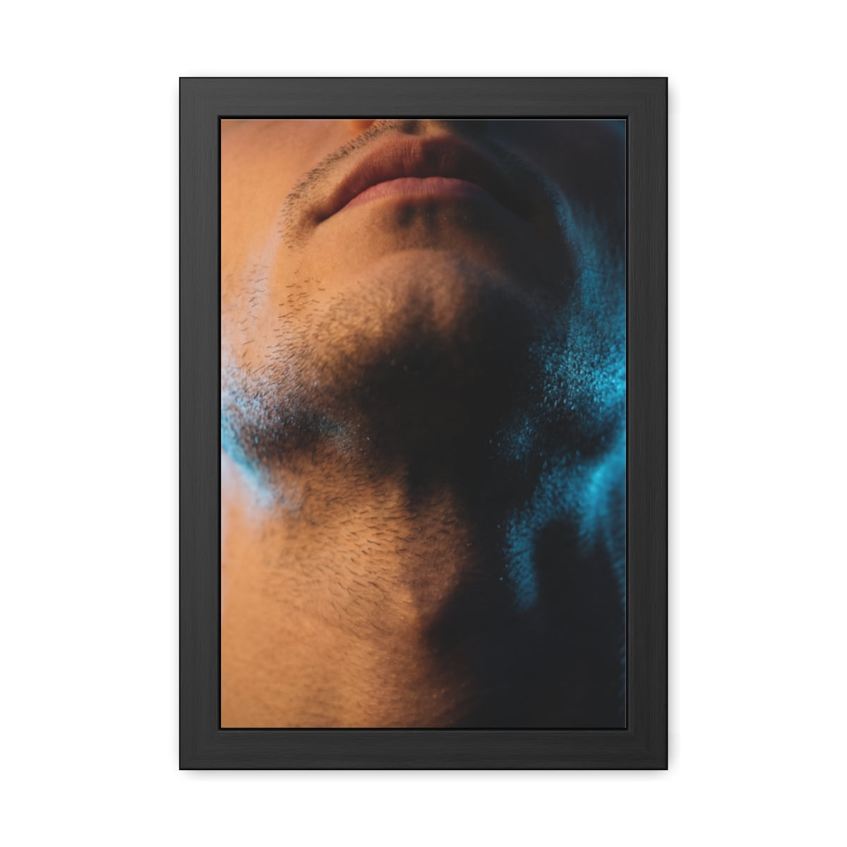 Framed Poster - Cinematic Urban Wall — Portrait