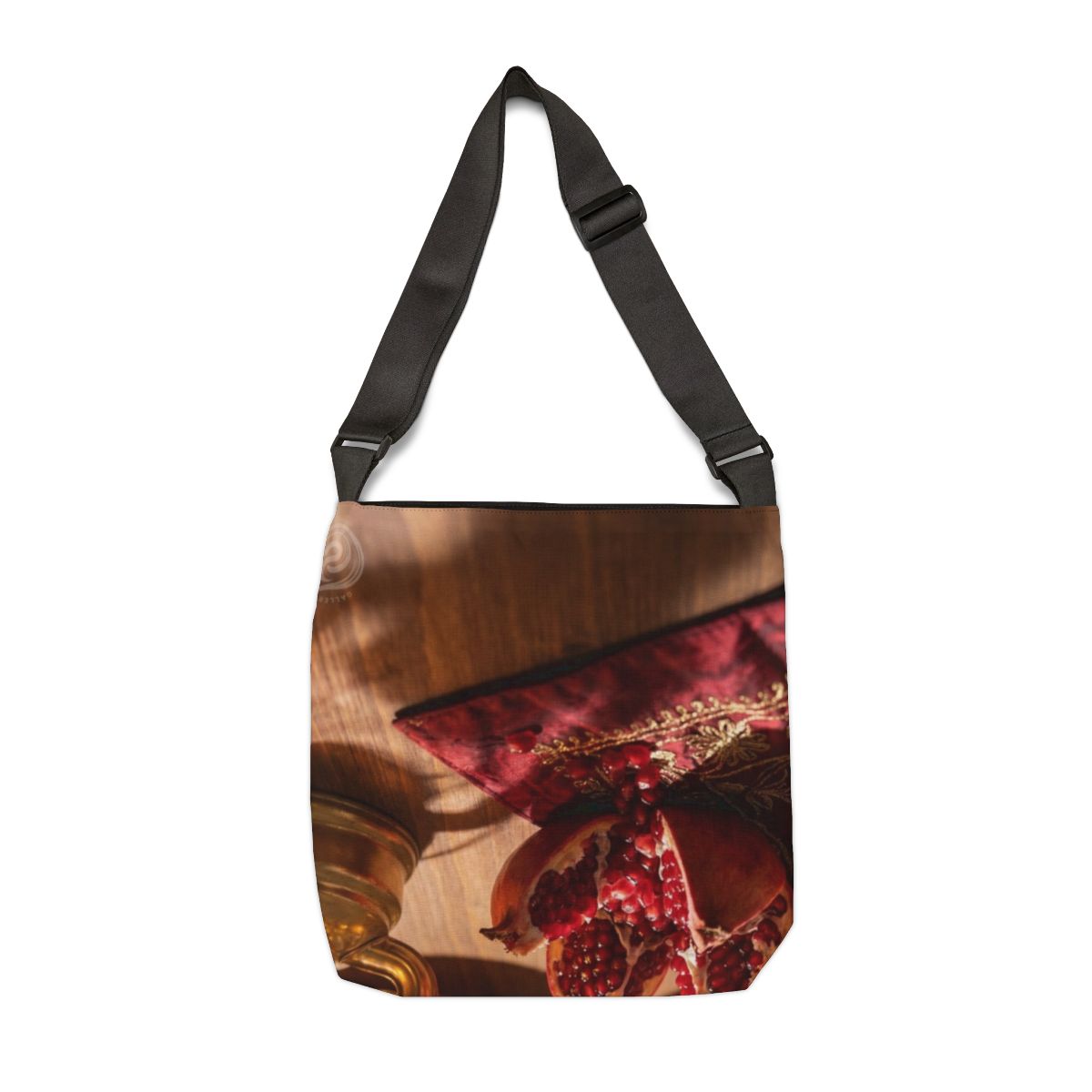 Adjustable Tote Bag - Persian Feast Crimson | Echovira...
