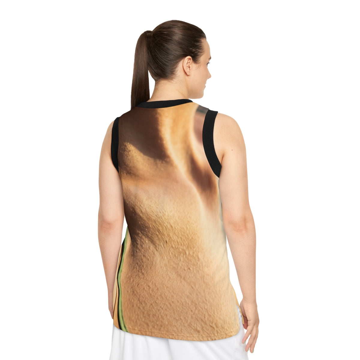 Golden Hour Basketball Jersey - Emerald Sunset | Echovira...