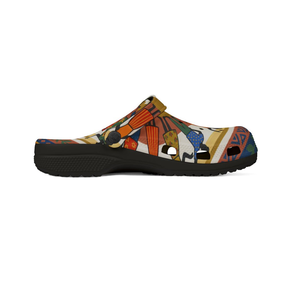 EVA Foam Shoes - Unity Mandala Folk Art | Echovira Gallery