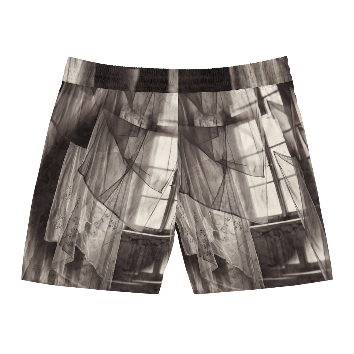 Men's Mid-Length Swim Shorts - Spectral Veils | Echovira...