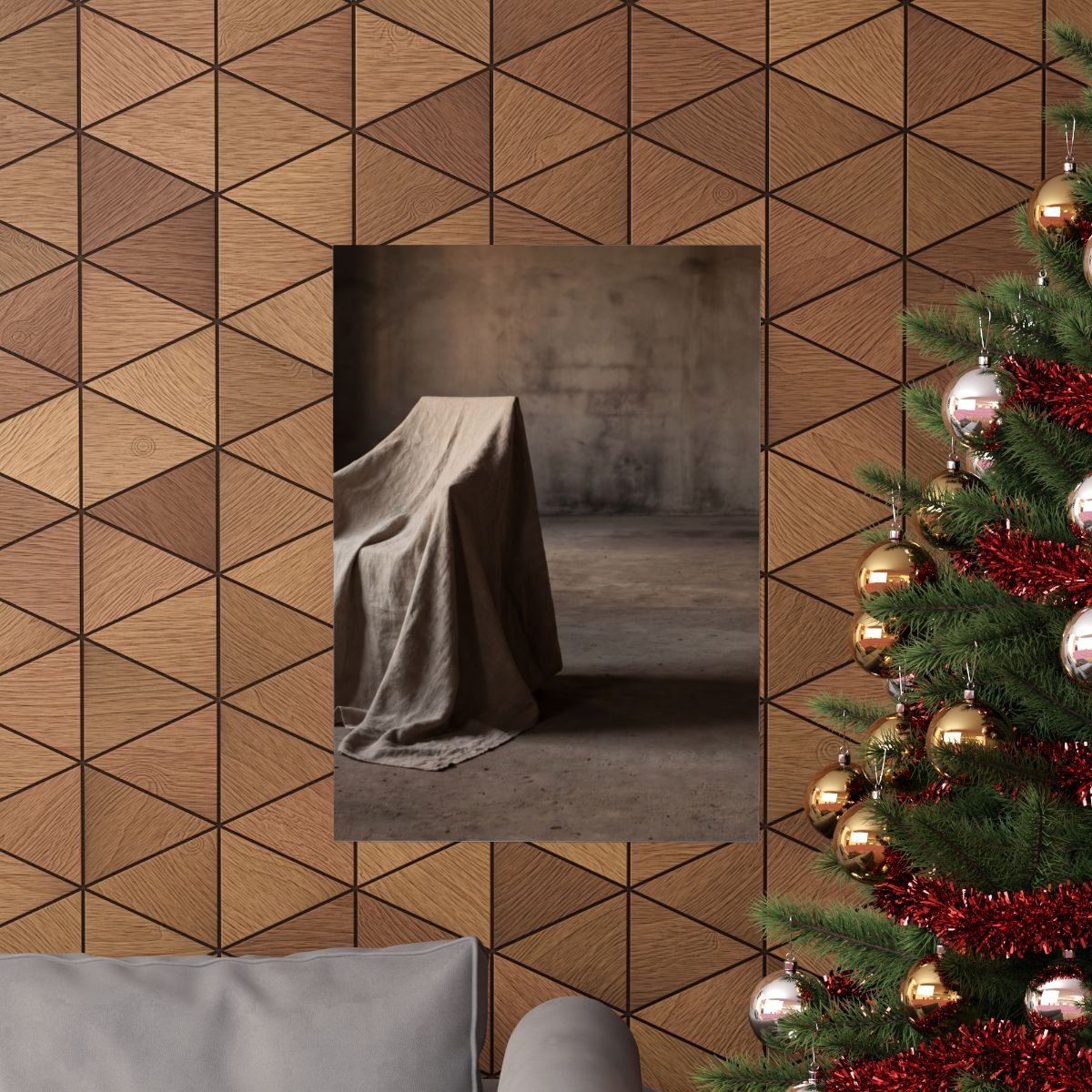 Matte Vertical Posters - Draped Silence Still Life Art... |...