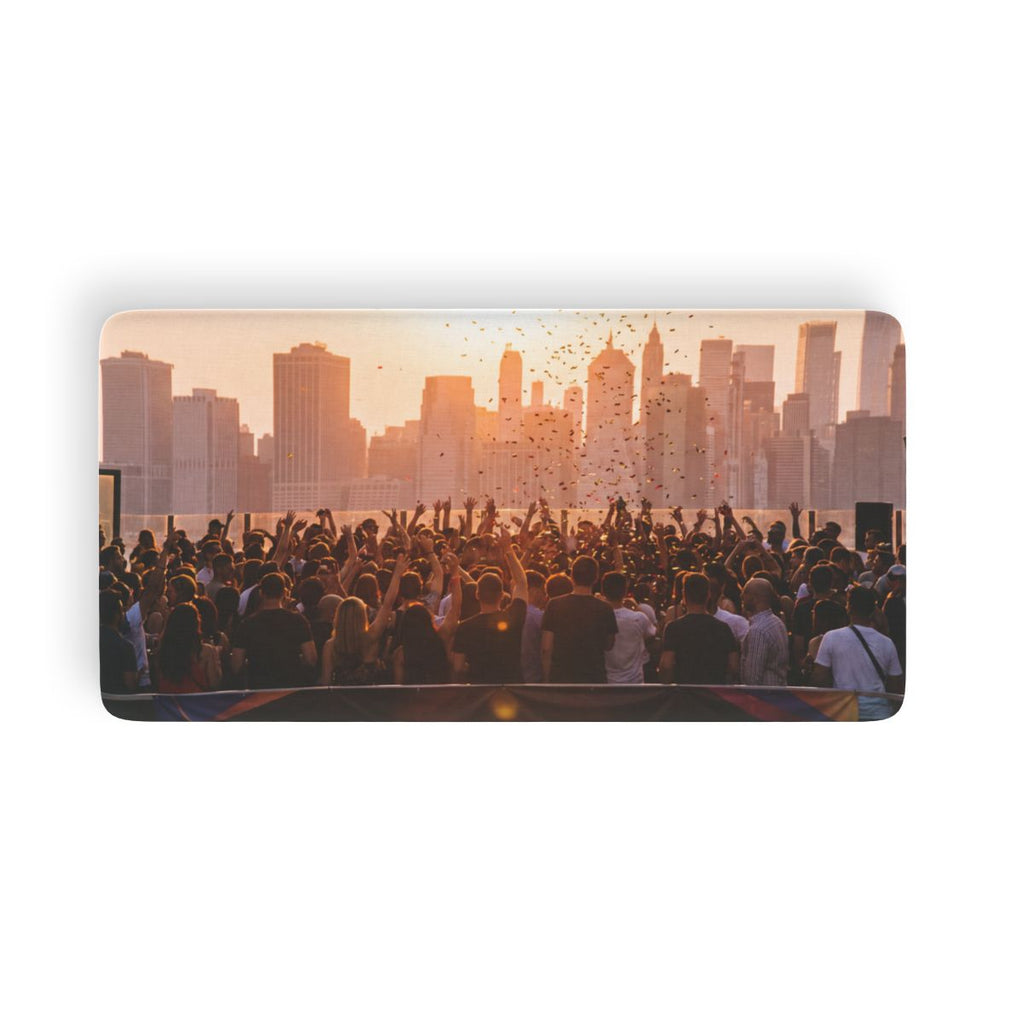 Fitted Sheet - City Lights Festival | Echovira Gallery