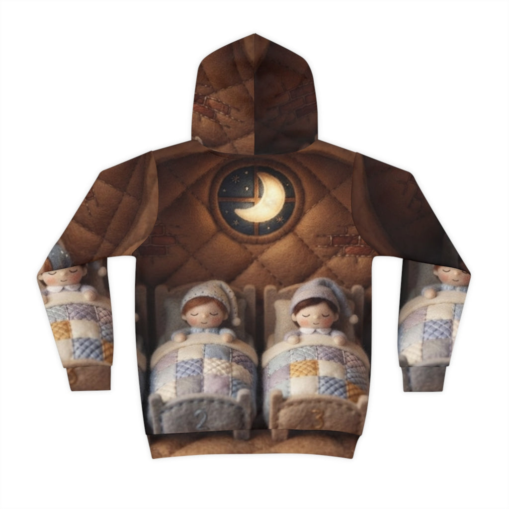 Children's Hoodie - Bedtime Slumber Haven | Echovira Gallery