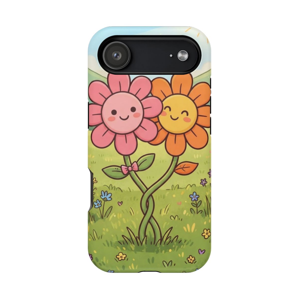 Impact-Resistant Cases - Sunny Meadow Friends Floral Art |...