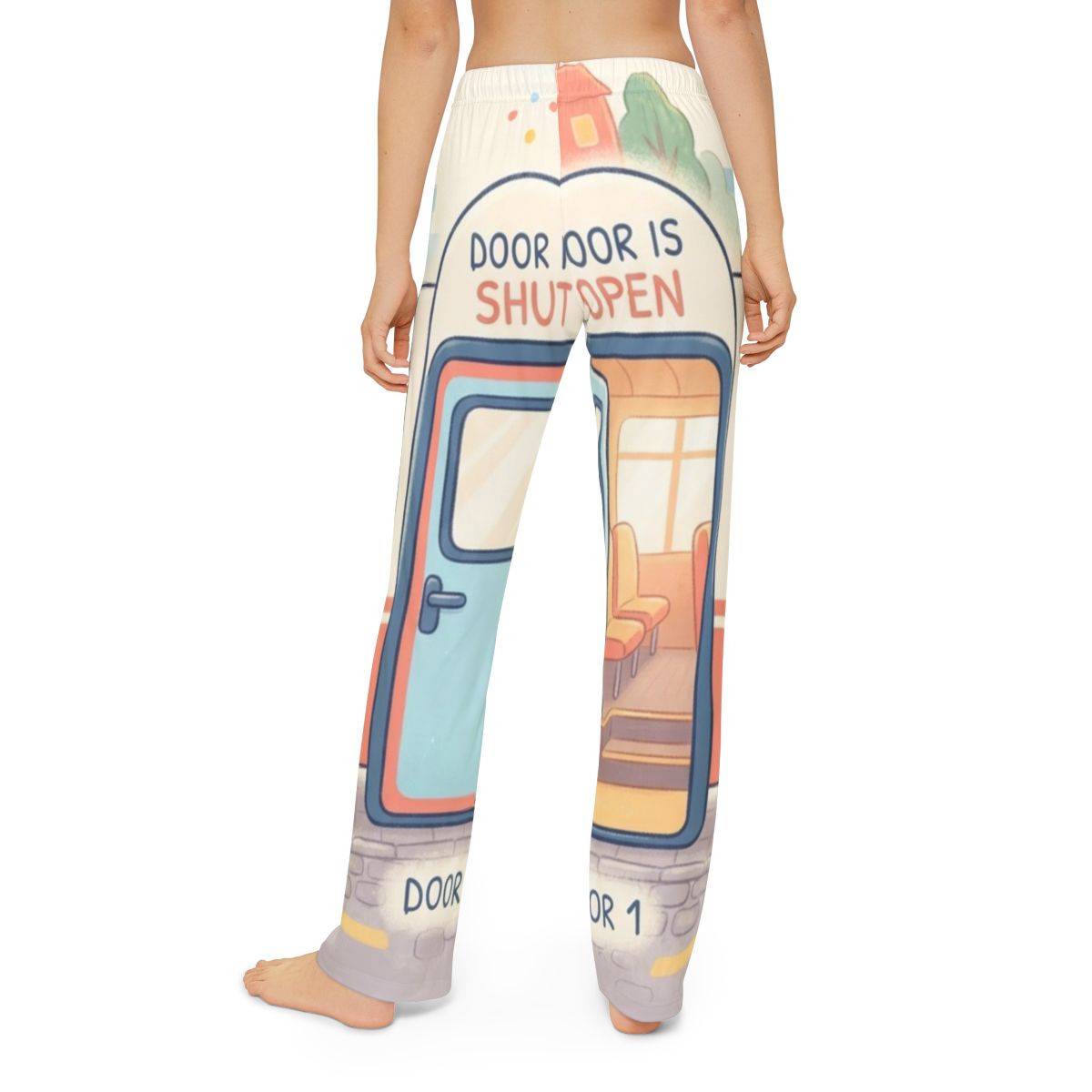 Kids Lounge Pants () - Bus Opposites | Echovira Gallery