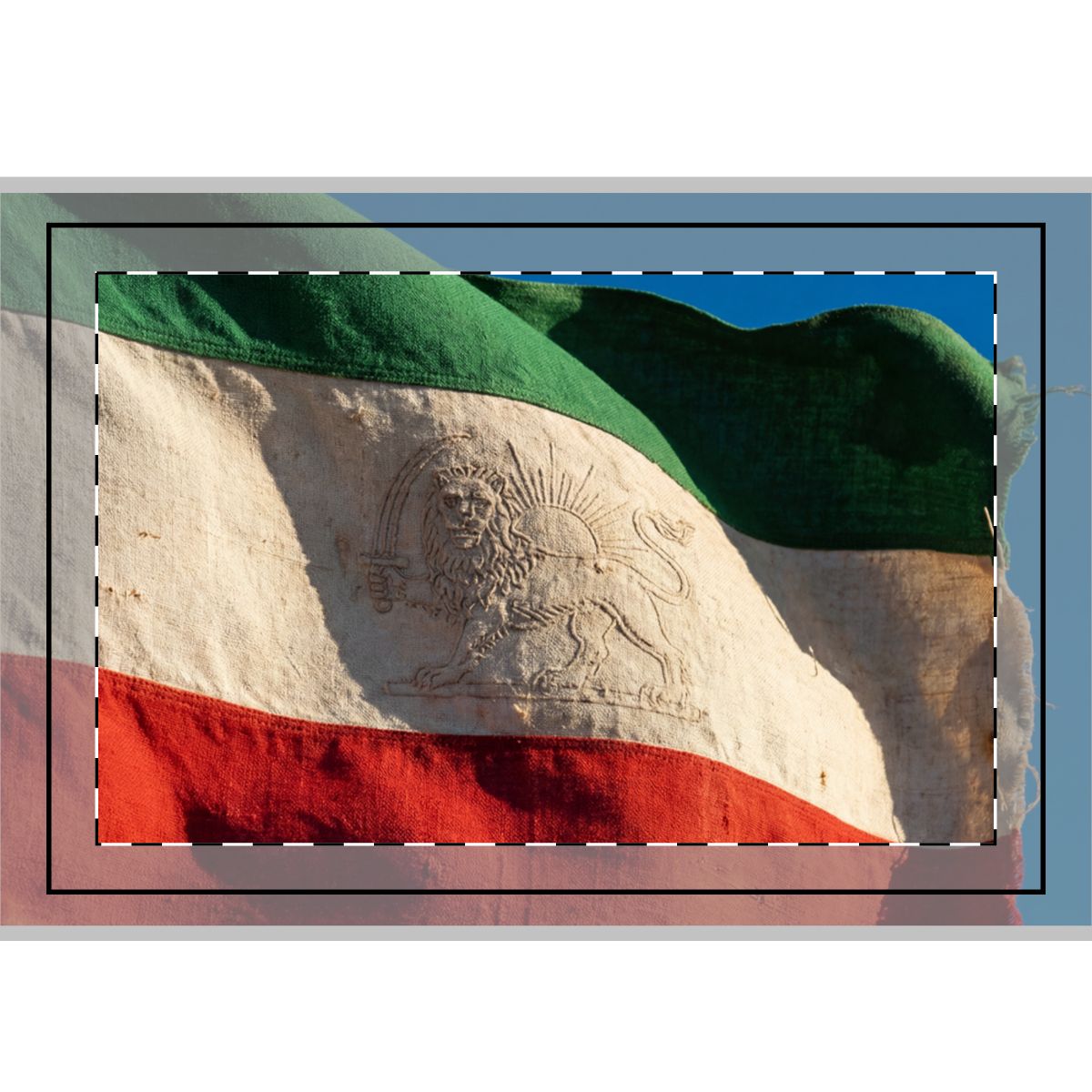 Hand Flag - Persian Spirit