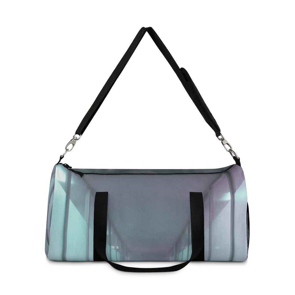 Duffel Bag - Liminal Corridor Fog Art Print | Echovira...