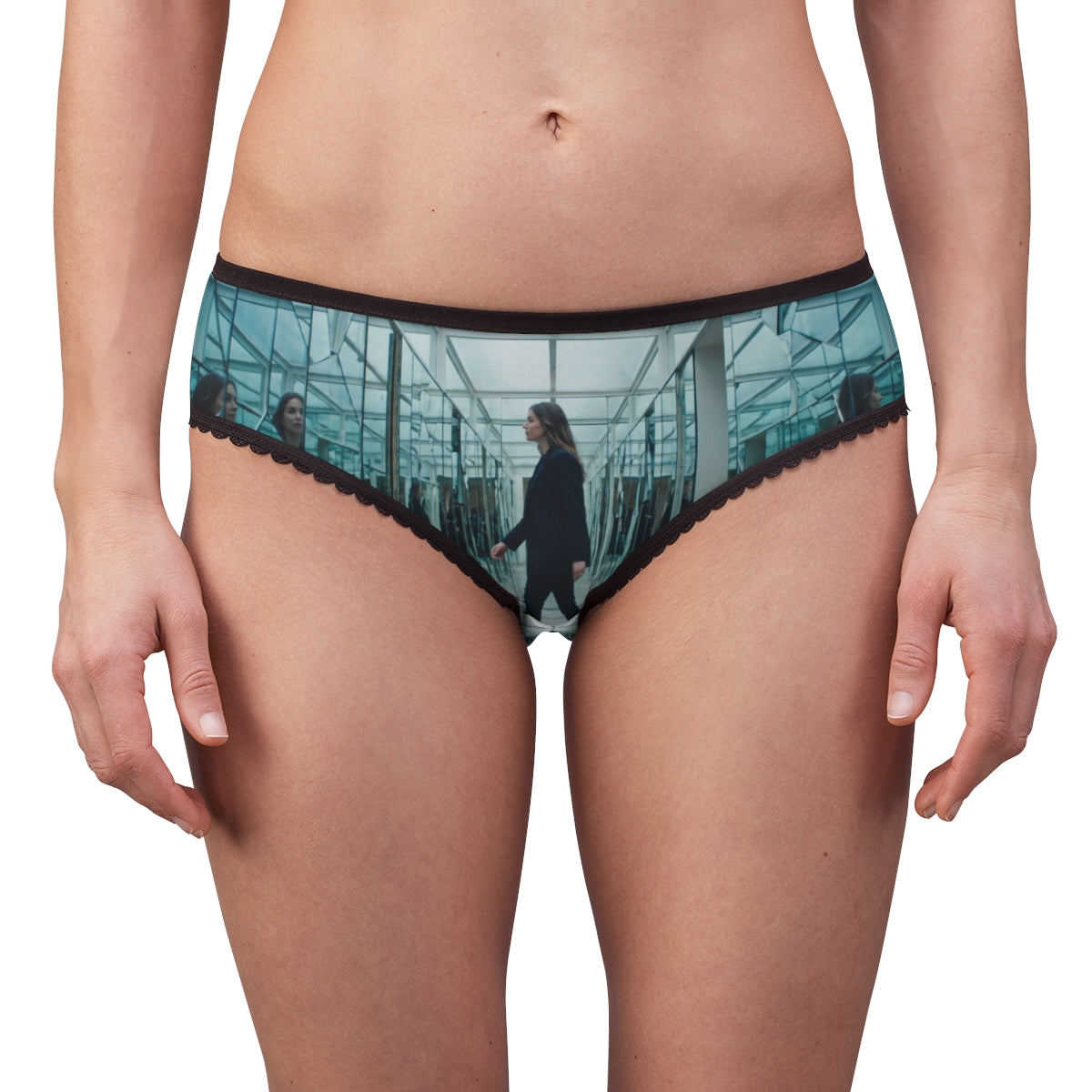 Women's Briefs - Mirror Matrix | Echovira Gallery
