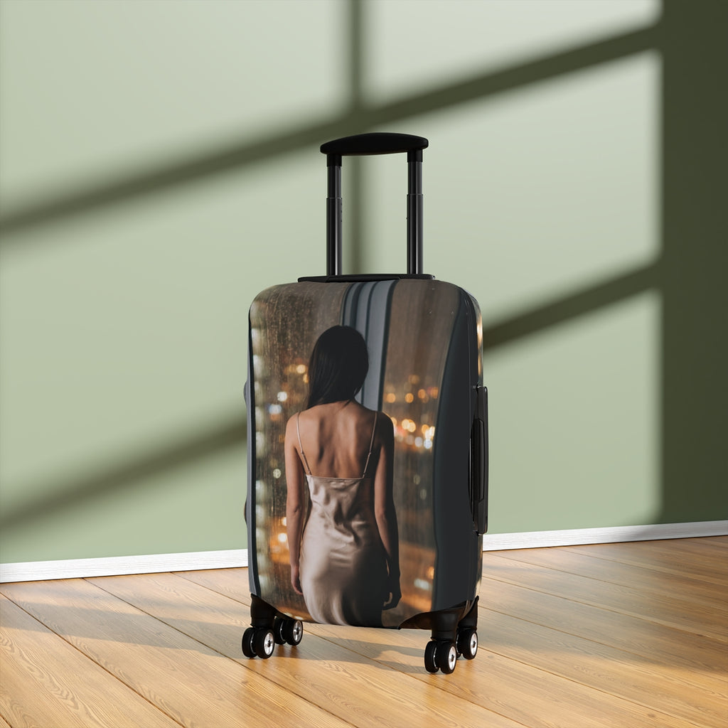 Luggage Cover - City Lights Glow