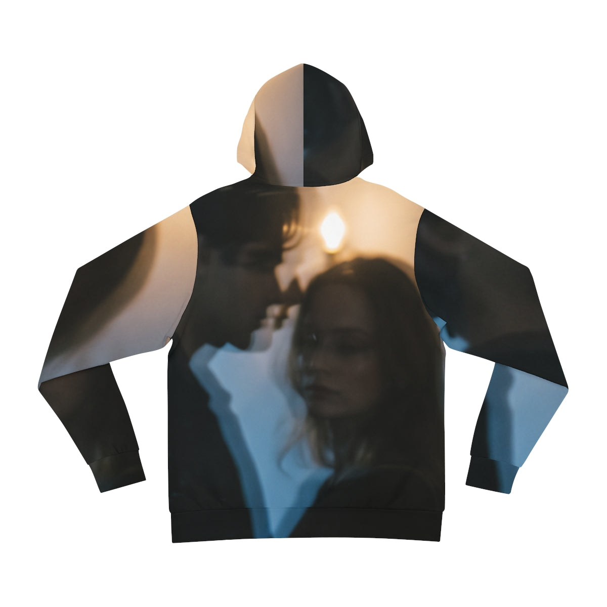 Men's Midnight Reflections Hoodie - Moody Fashion Pullover |...