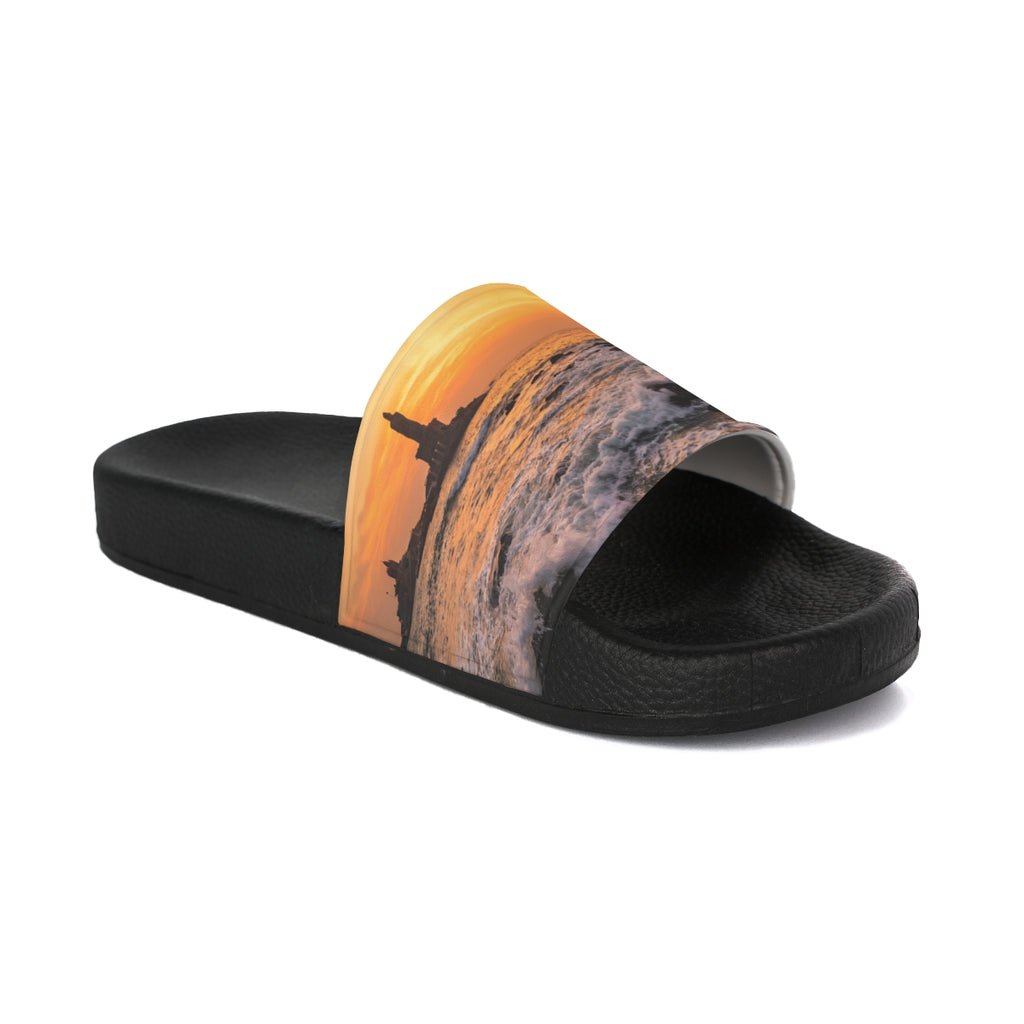Women's Slide Sandals - Golden Dawn Vibes
