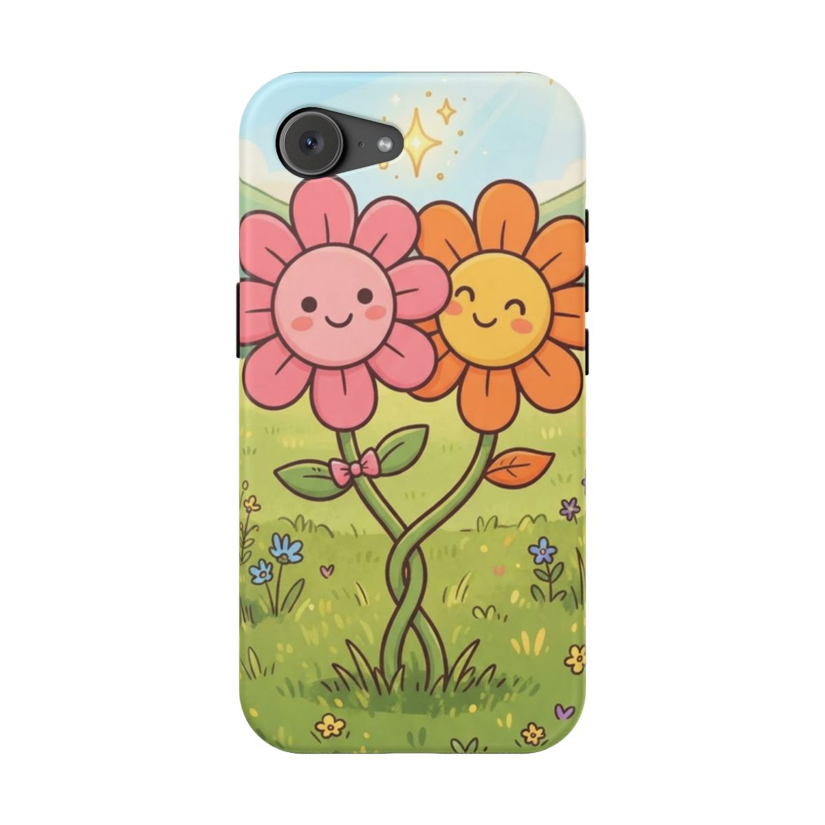 Impact-Resistant Cases - Sunny Meadow Friends Floral Art |...