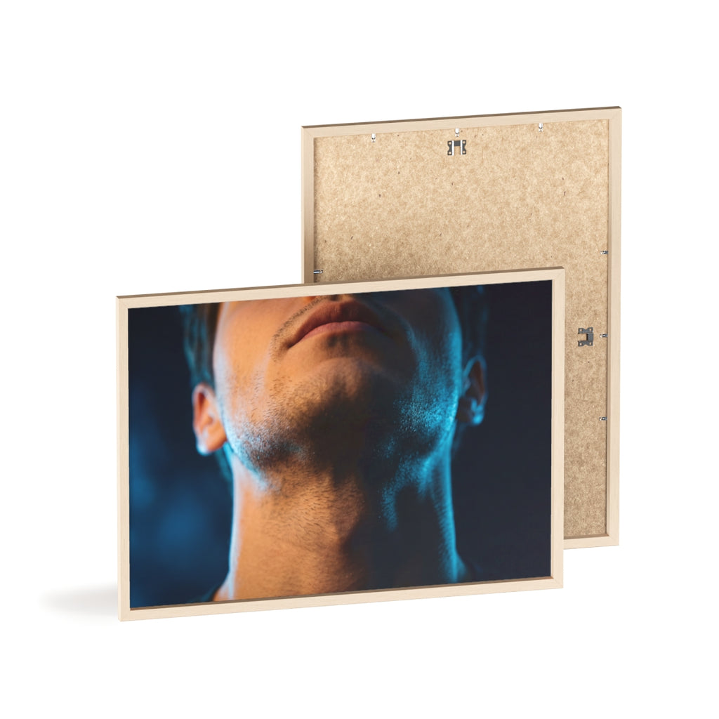 Wooden Framed Poster - Midnight Glow
