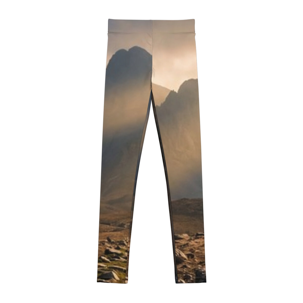 Youth Leggings - Mystic Monolith Ancient Persian Mountain......