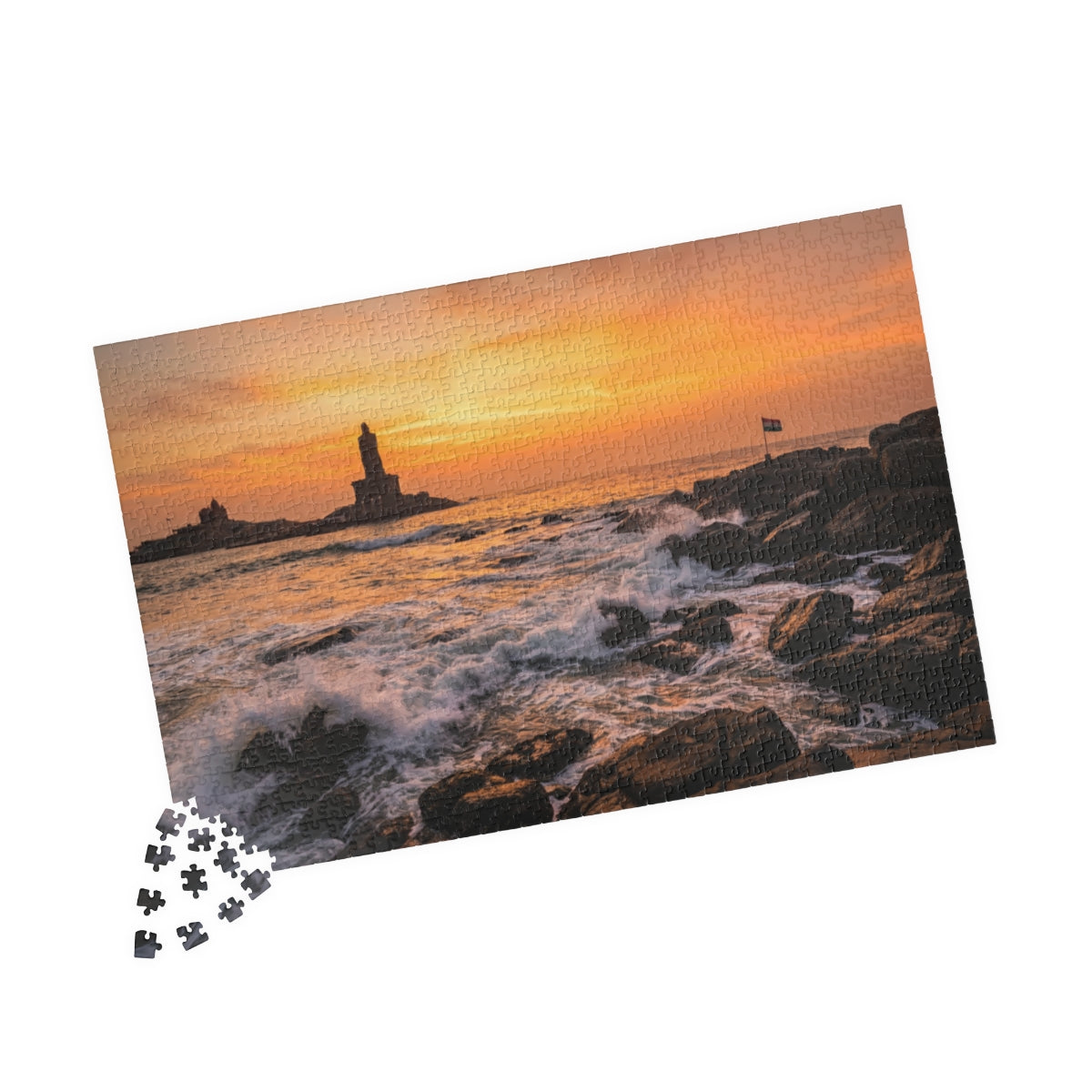 Jigsaw Puzzle - Majestic Ocean Dawn