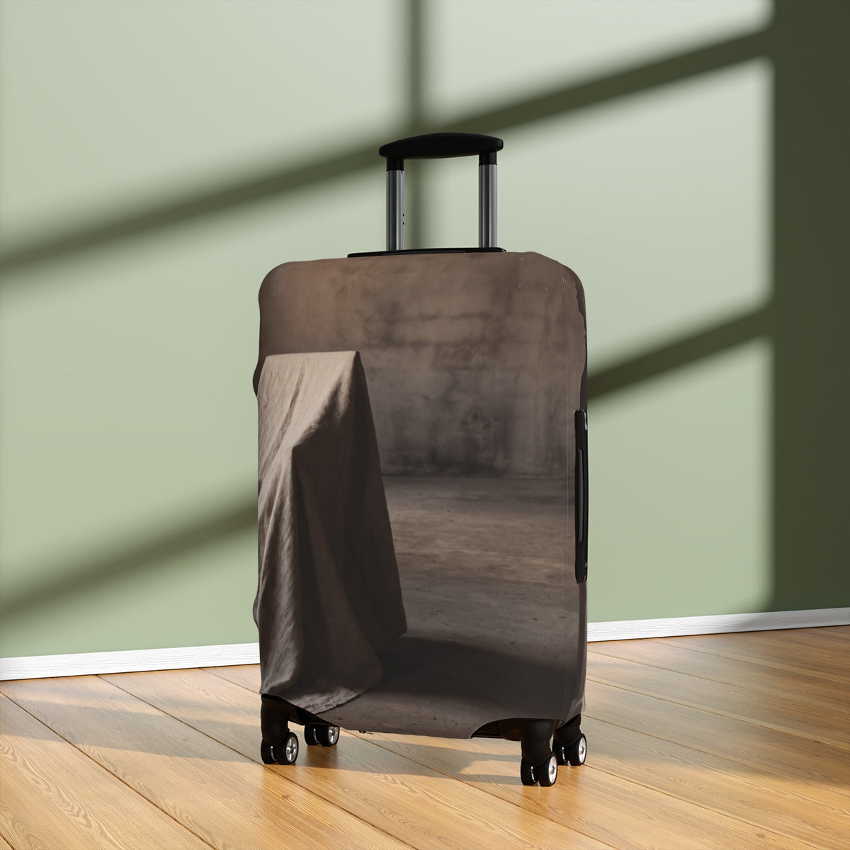 Luggage Cover - Brutalist Aesthetic