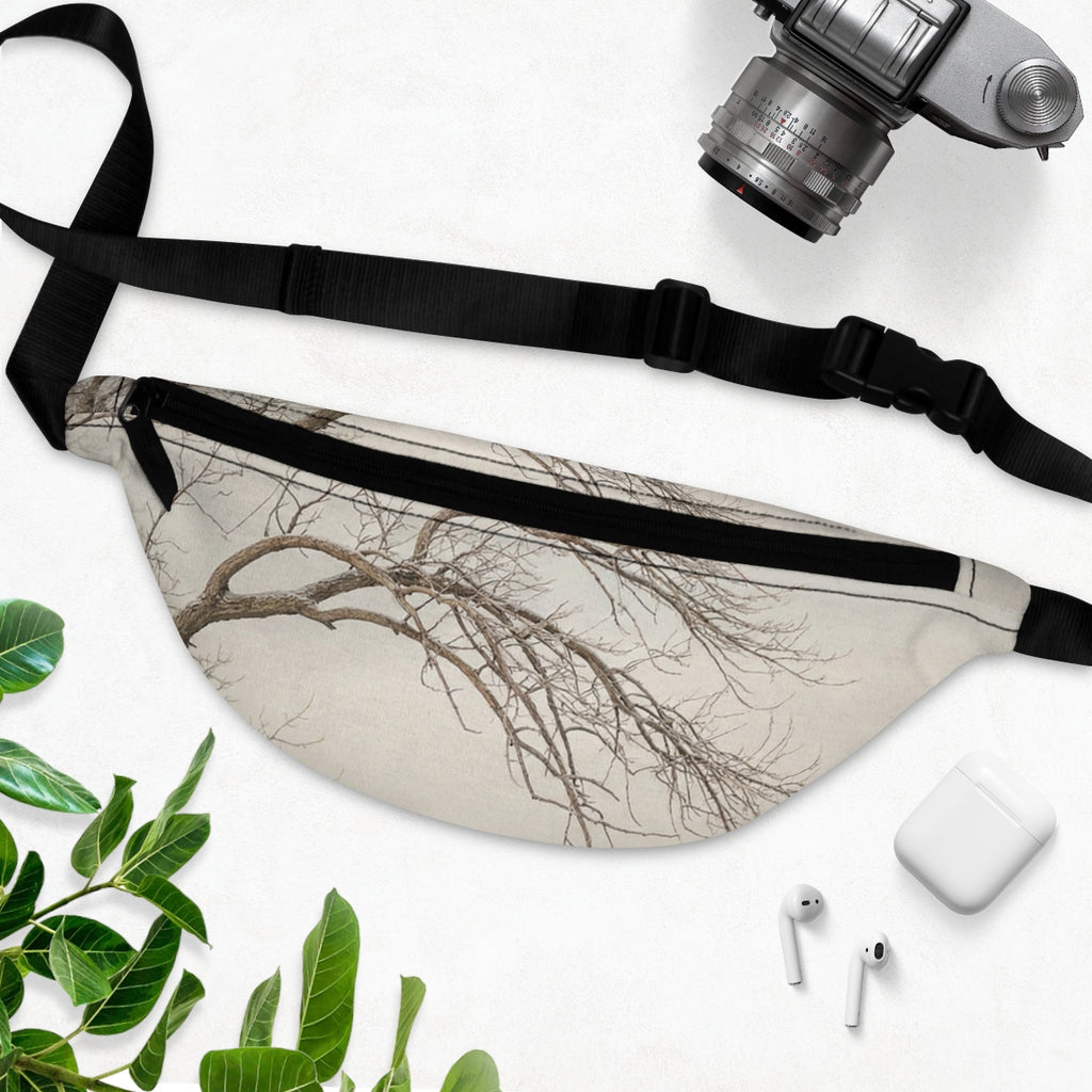 Fanny Pack - Winter Branch Solitude Landscape | Echovira...