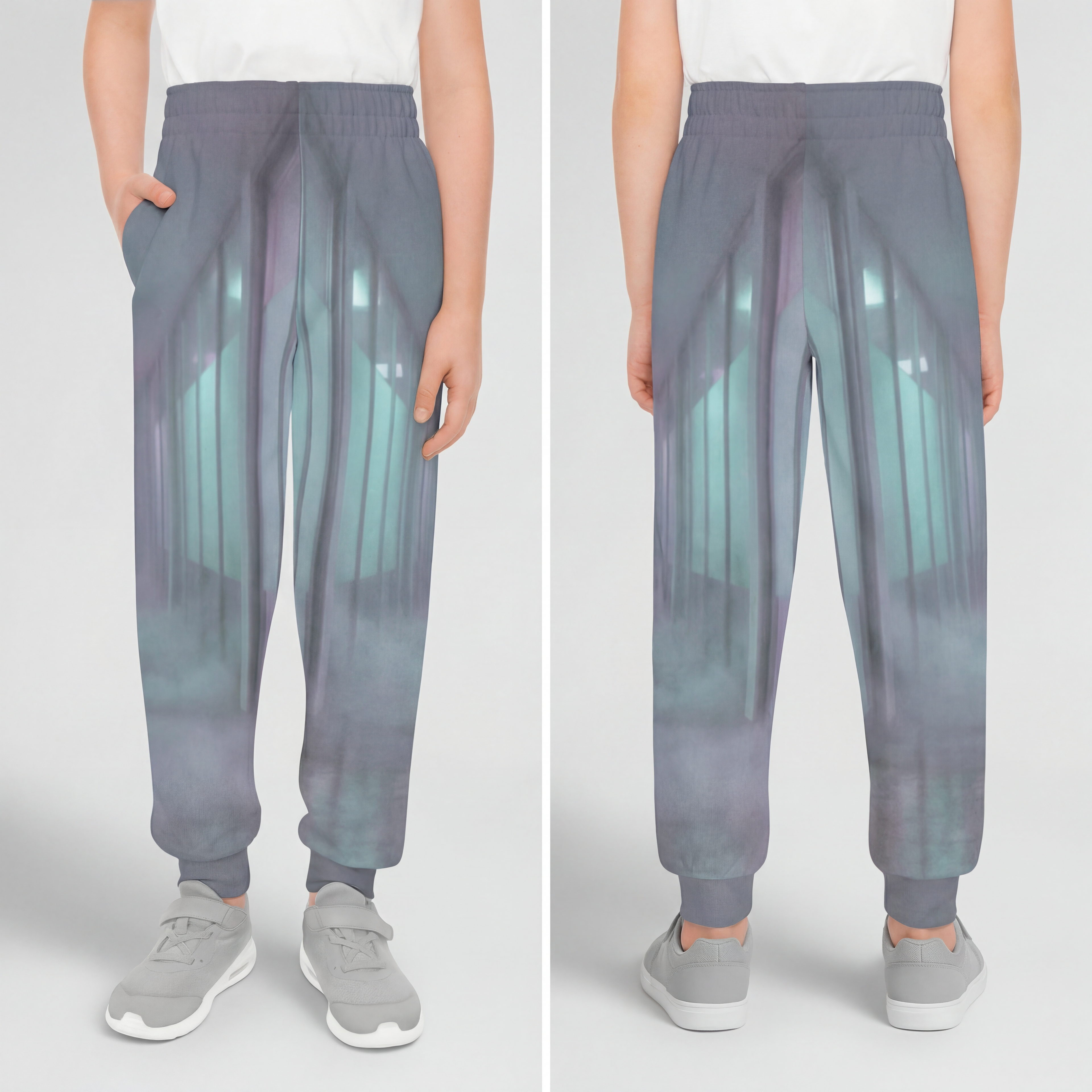 Youth Joggers - Pastel Liminal Style