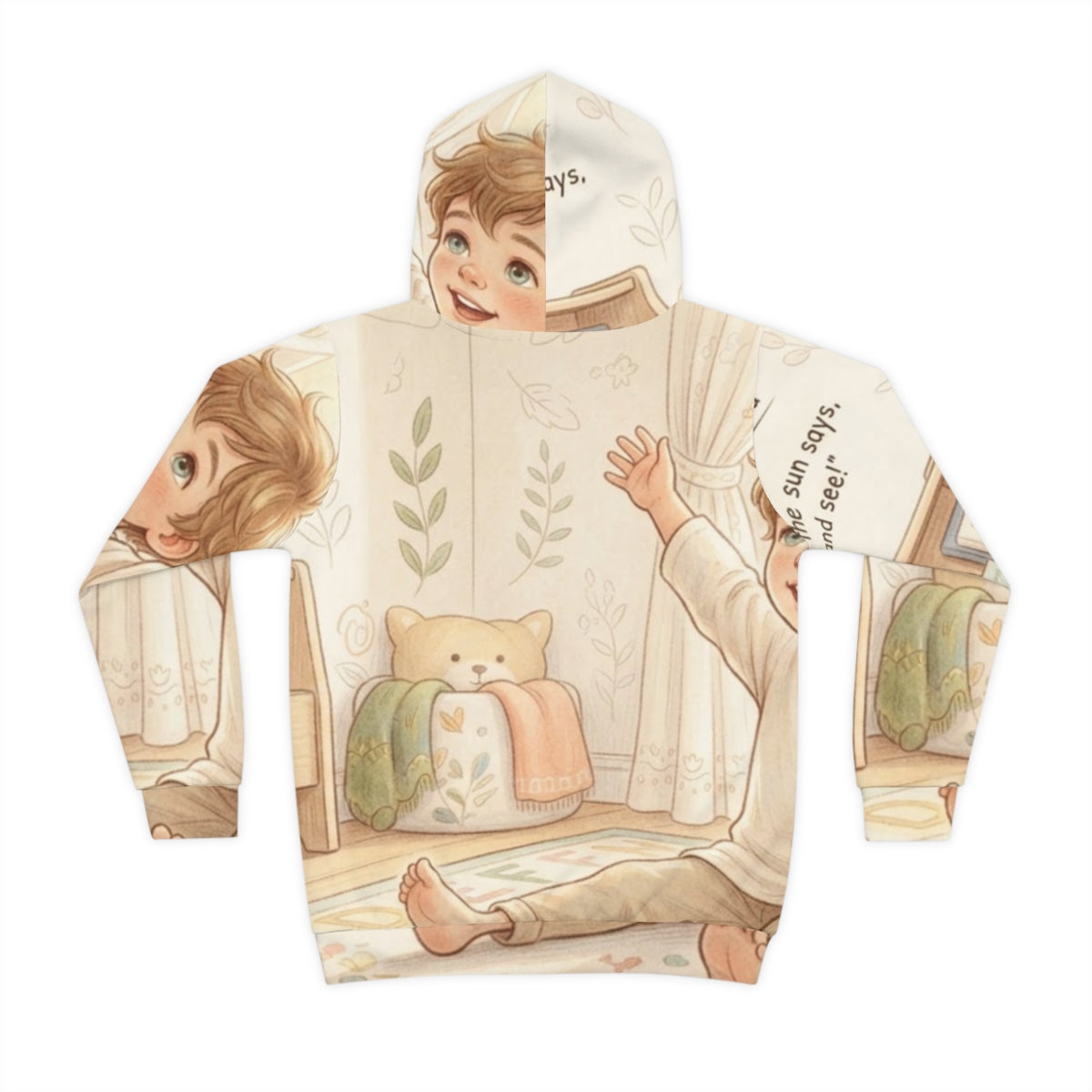 Children's Hoodie - Wake Up and See | Echovira Gallery