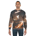Men's Sweatshirt - City Twilight Lights | Echovira Gallery