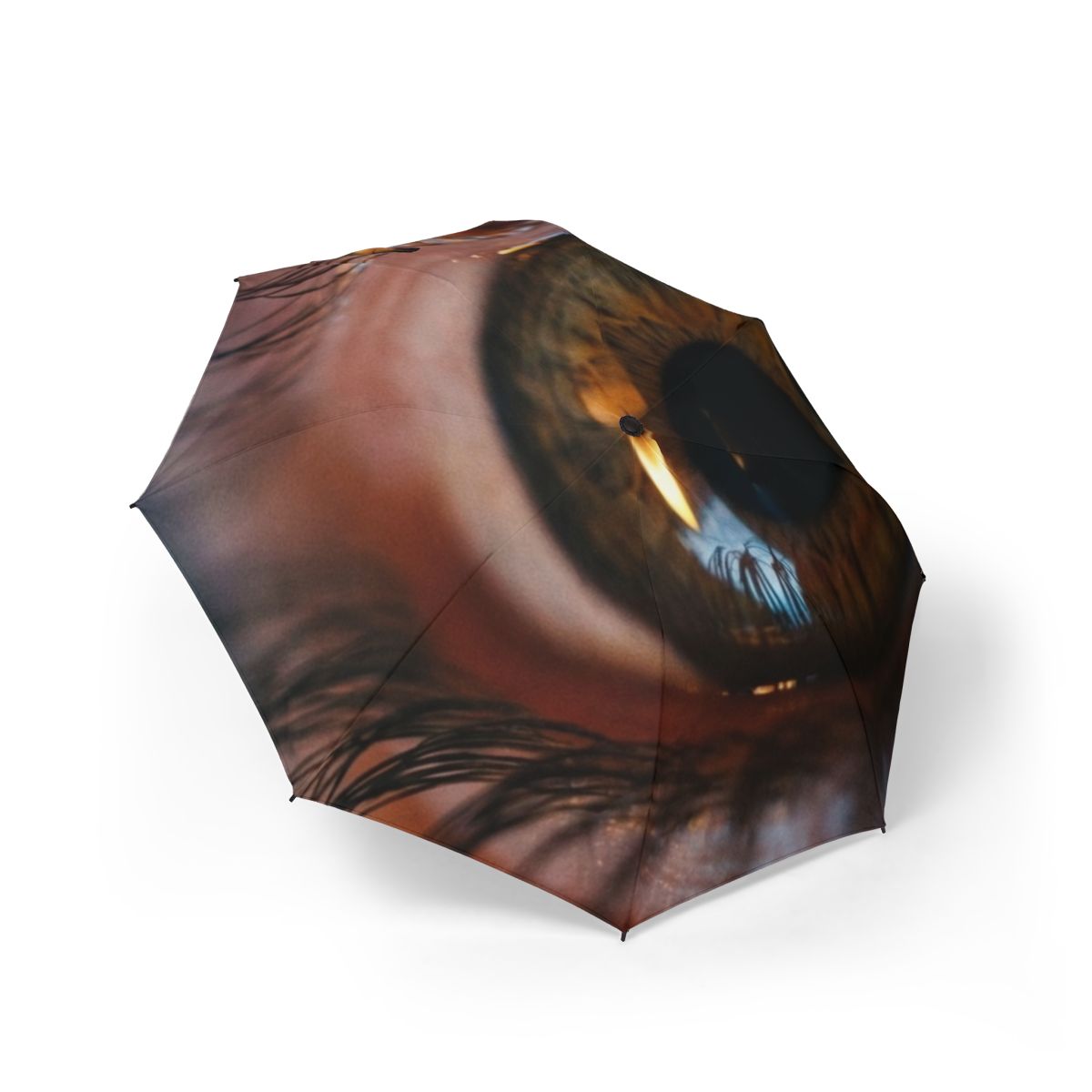 Semi-Automatic Foldable Umbrella - Amber Iris Reflection......