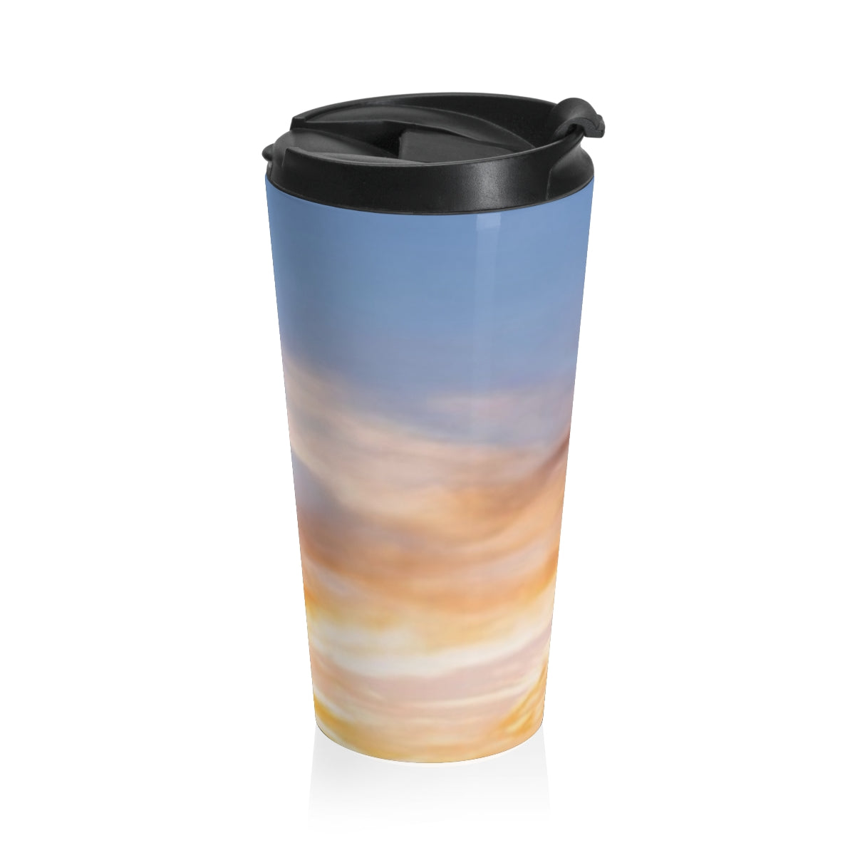 Stainless Steel Travel Mug - Sunset Ridge | Echovira Gallery