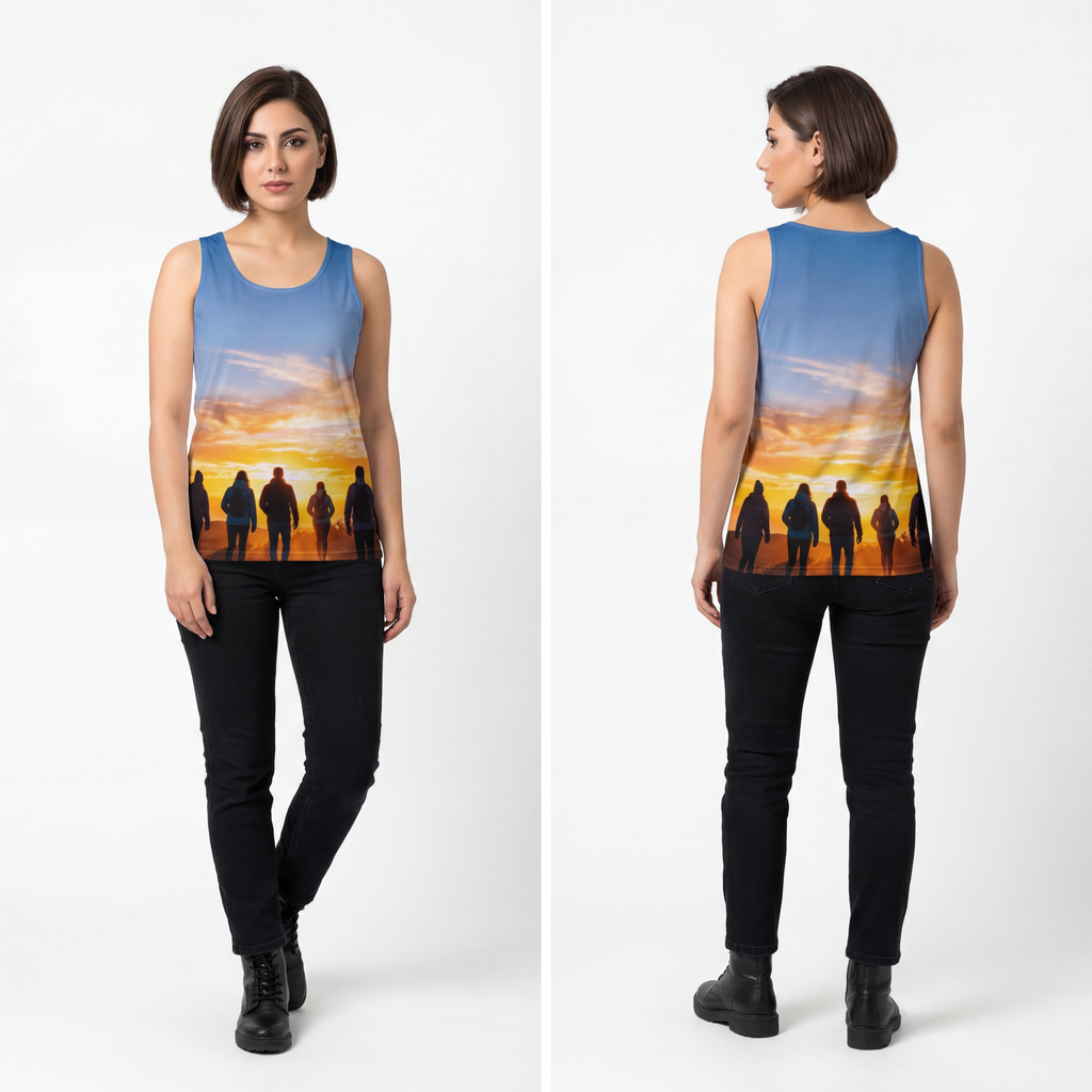 Unisex Tank Top - Sunrise Journey