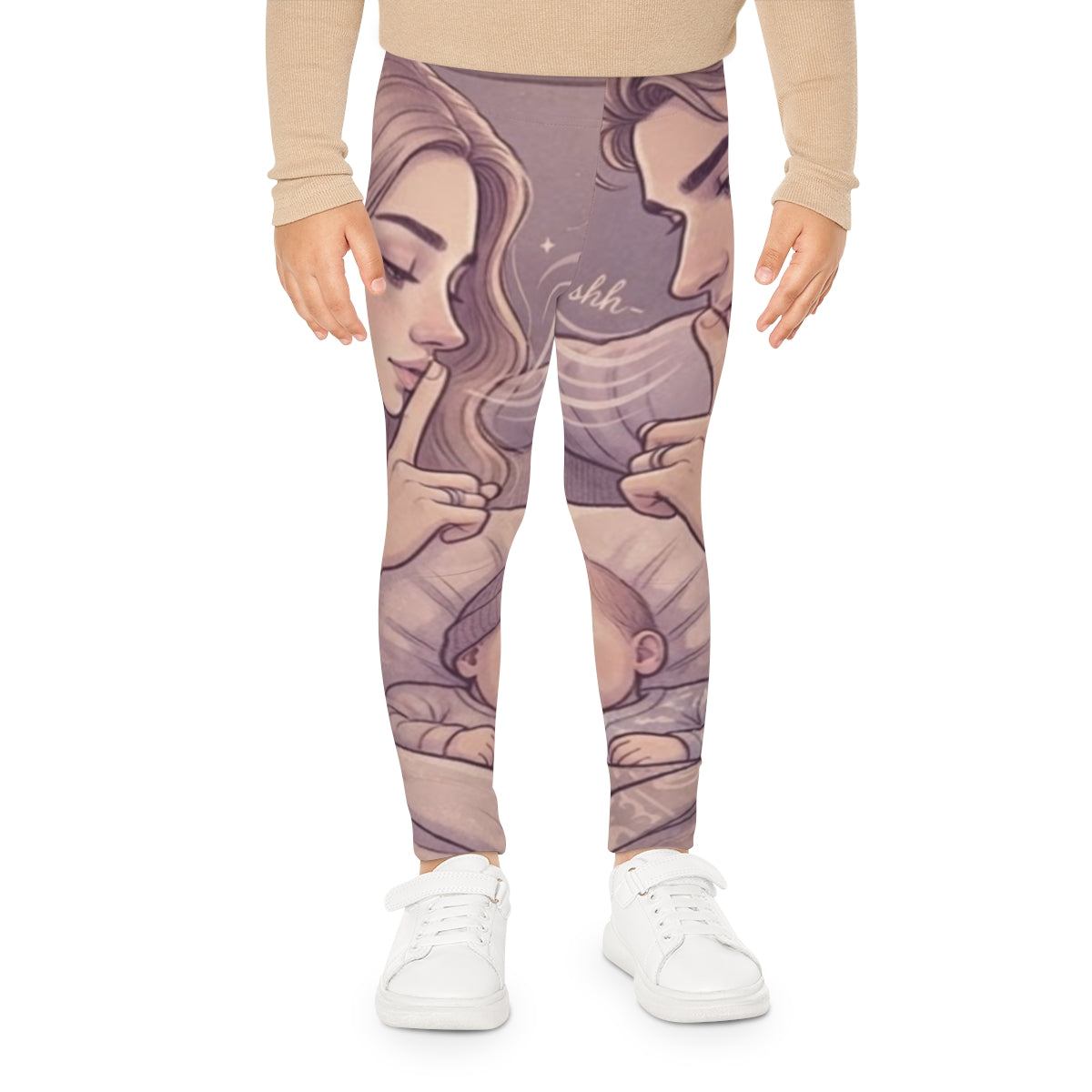 Kids Leggings - Gentle Dreamscape Tights | Echovira Gallery