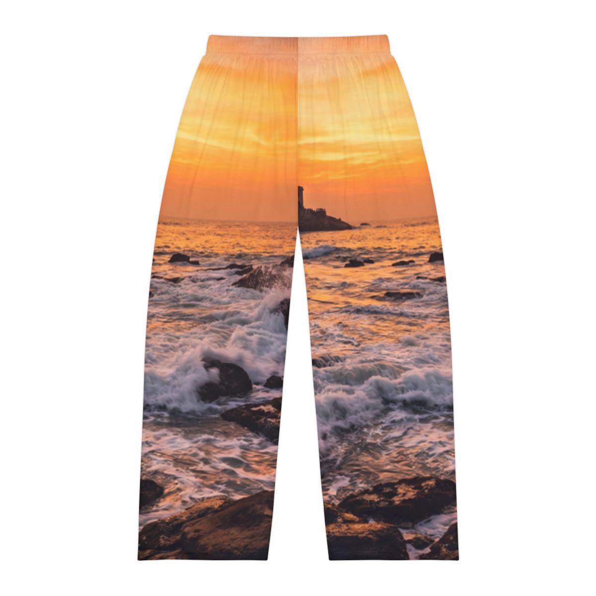 Men's Pajama Pants - Majestic Ocean Dawn