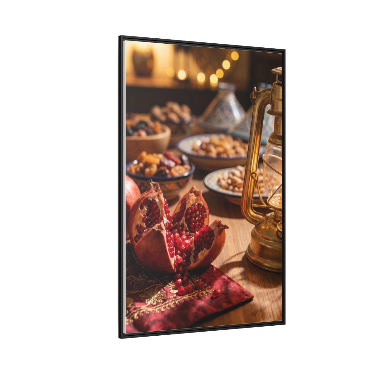 Matte Canvas Framed - Twilight Harvest (8×10, 9×12, 11×14......