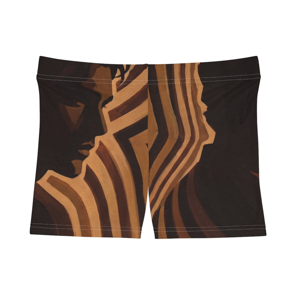 Women's Shorts - Earthy Silhouette Lounge Shorts | Echovira...