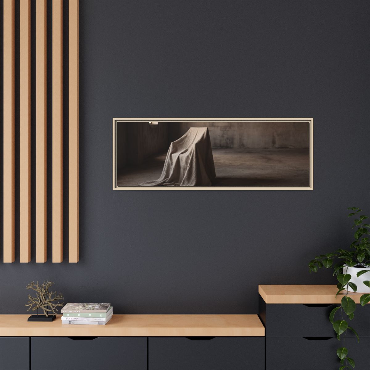Framed Matte Canvas - Echoes of Calm