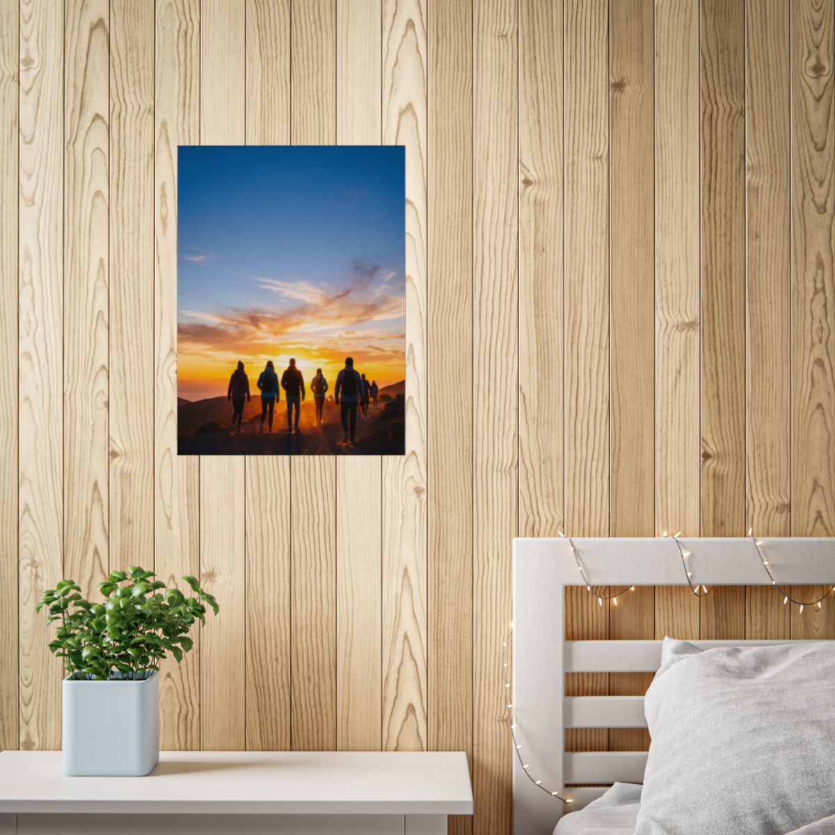 Unframed Posters - Sunrise Trail Journey