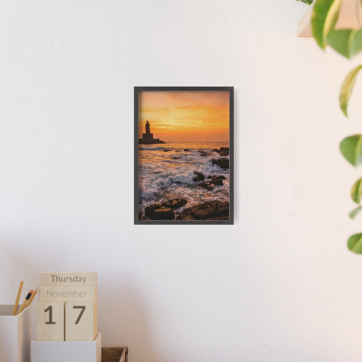 Framed Poster - Golden Hour Horizon