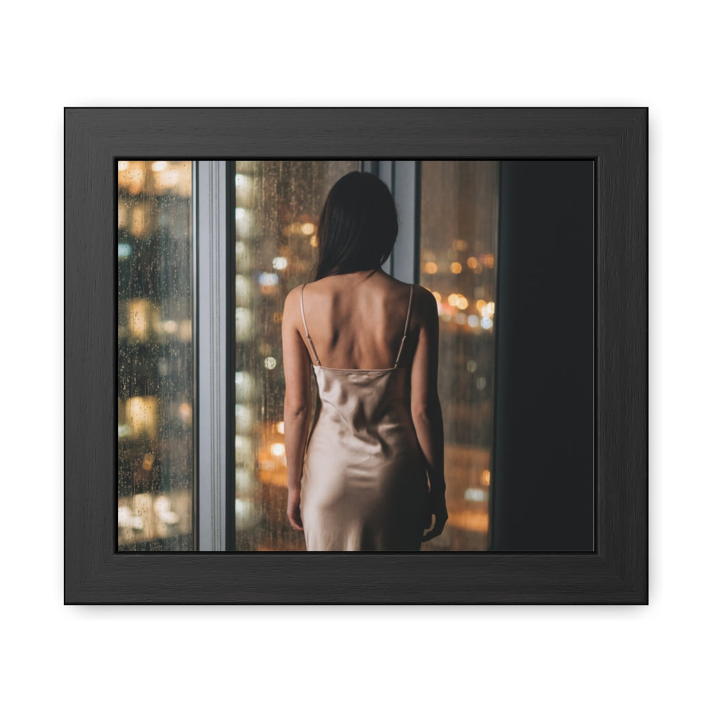 Framed Posters - Urban Solitude — Landscape