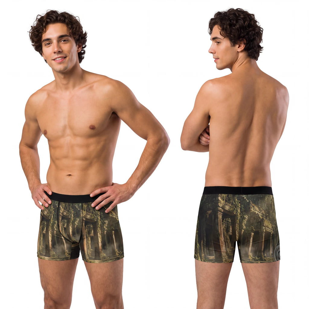 Men's Boxer Briefs - Temple Canopy | Echovira Gallery
