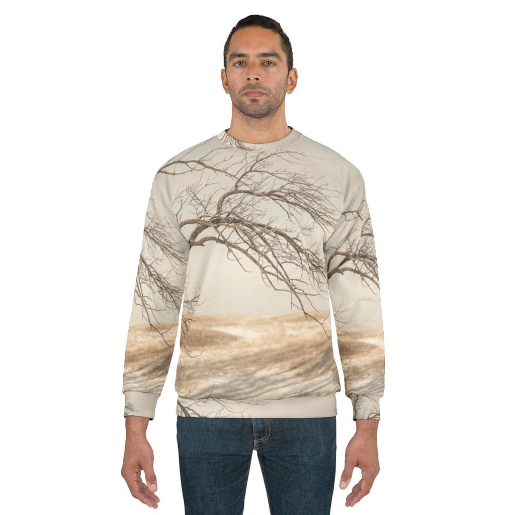 Unisex Sweatshirt - Winter Branch Solitude Landscape |...
