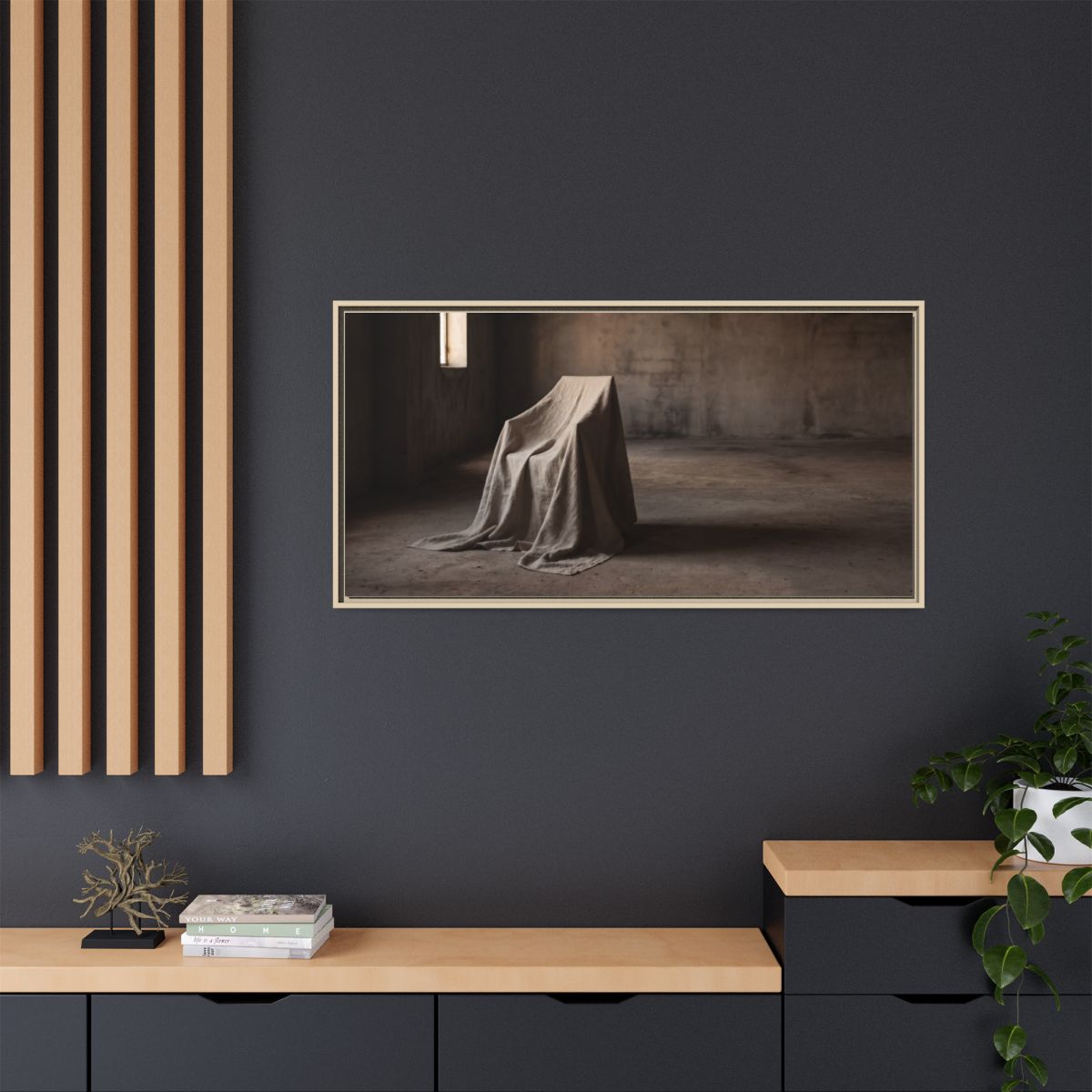 Framed Matte Canvas - Echoes of Calm