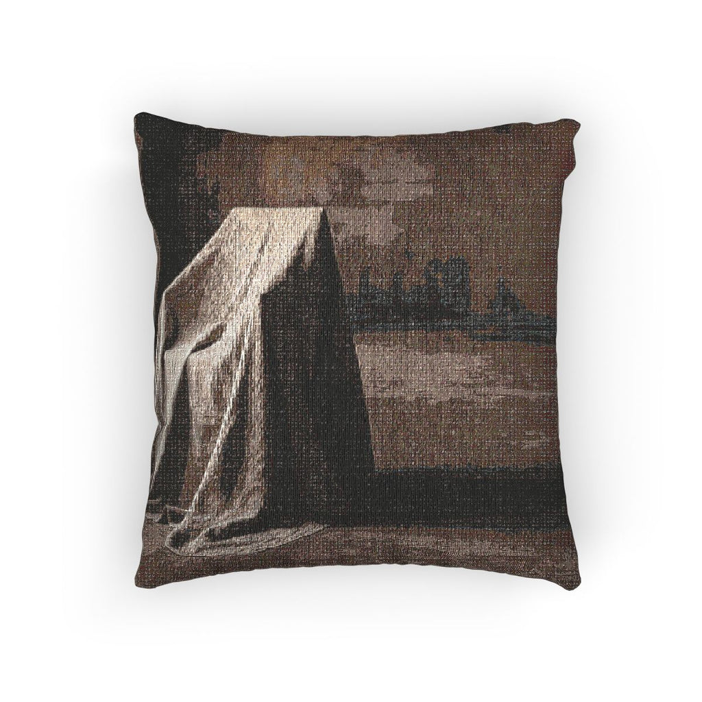Woven Pillow - Textured Brutalist