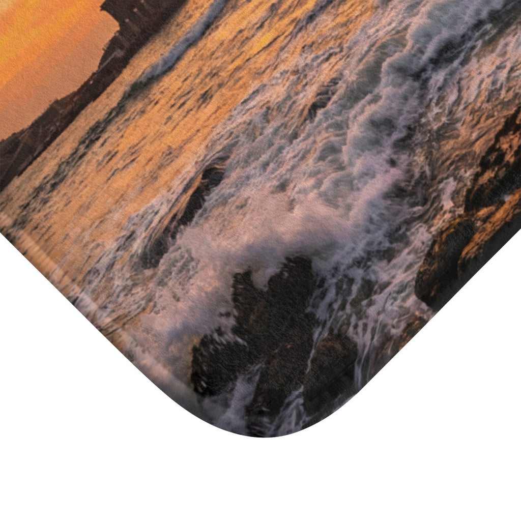 Bath Mat - Coastal Sunrise Sanctuary