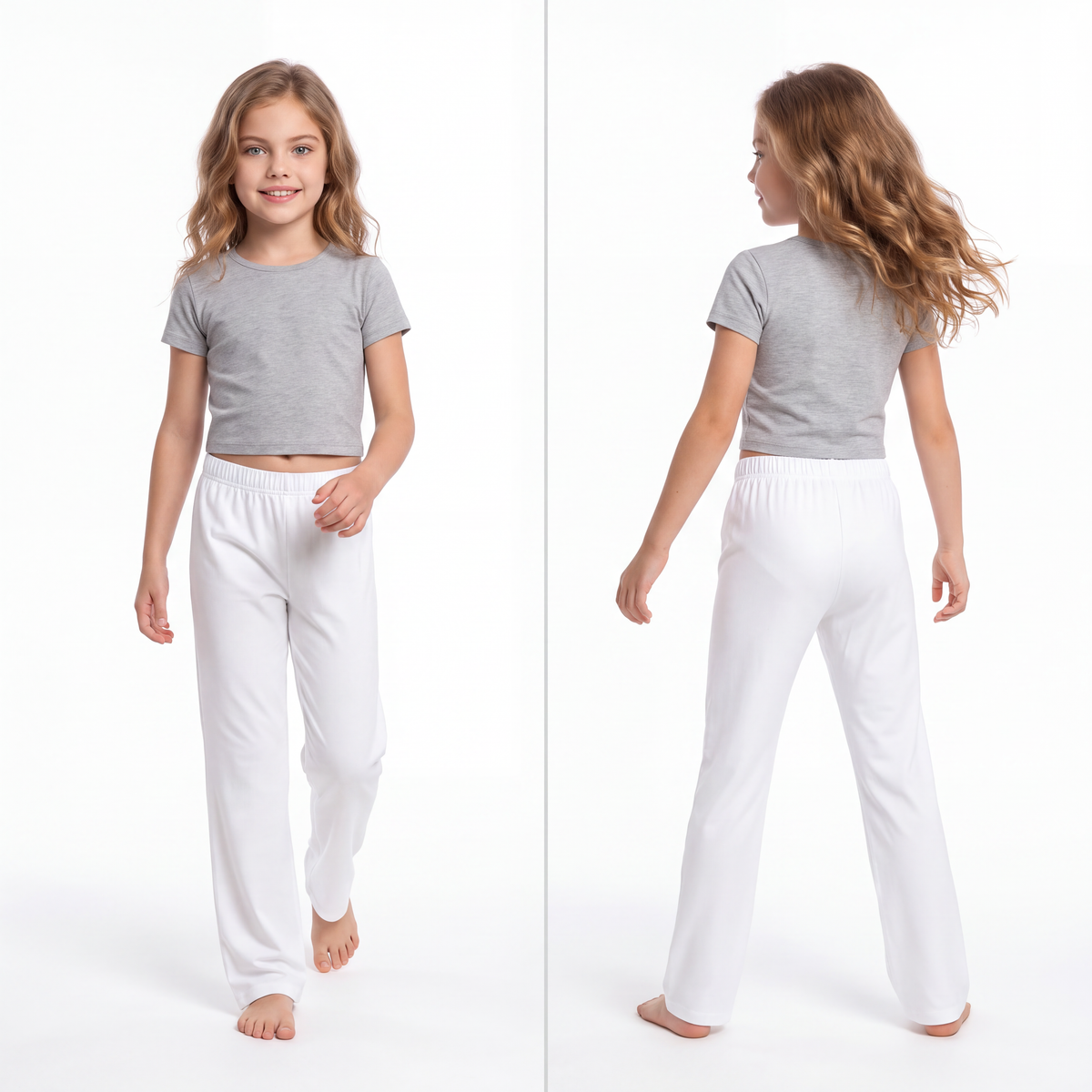 Kids Lounge Pants - Dreamy Serene Nursery Art | Echovira...