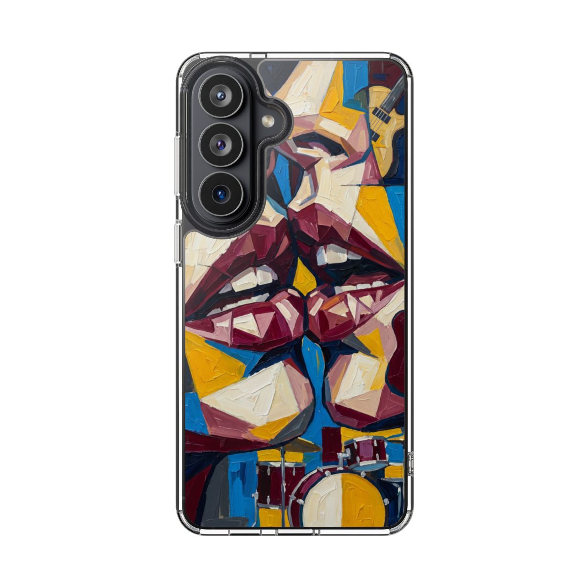 Clear Impact-Resistant Cases - Clear Phone Case - Electric...