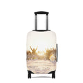 Luggage Cover with Golden Hour Celebration Art